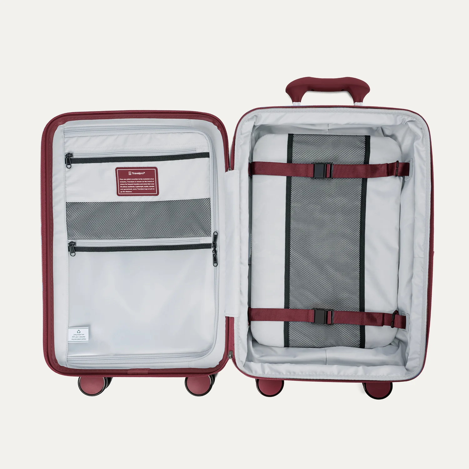 Optima® Expandable Compact Carry-On / Large Check-In Set - Image 4